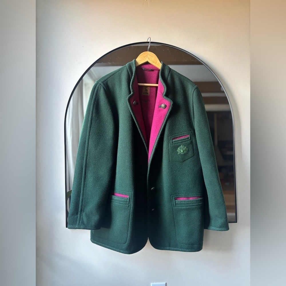 VINTAGE STEINBOCK | wool coat -made in Austria | size 18